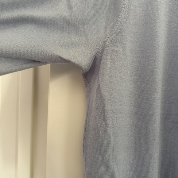 Universal Standard Featherweight Merino Sweater Blue S (14-16) - Picture 4 of 7